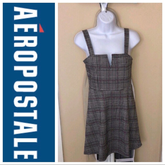 Aeropostale Dresses & Skirts - ❤️NWT Aero Plaid Dress 🖤🤍❤️